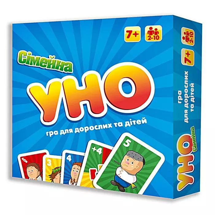 Настільна гра "UNO/ Уно" Люкс 2в1 Народна "ЯУ" 30527 оптом